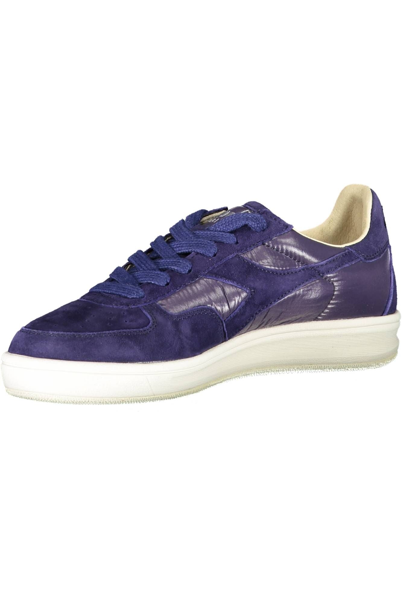 Blue Fabric Women Sneaker