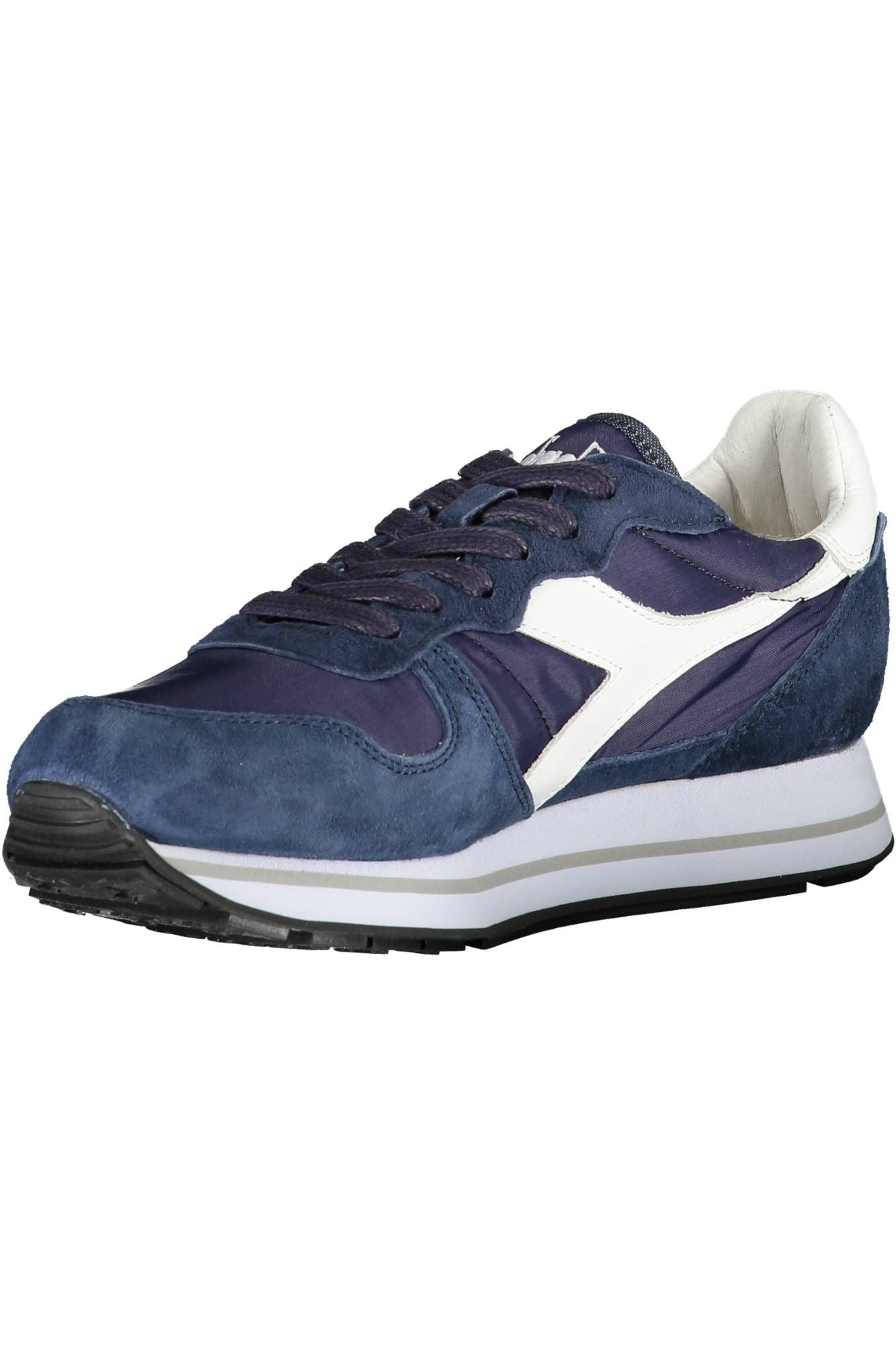 Blue Fabric Women Sneaker