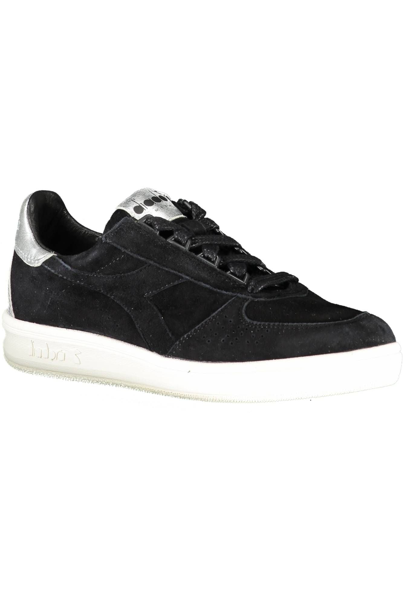 Black Fabric Women Sneaker