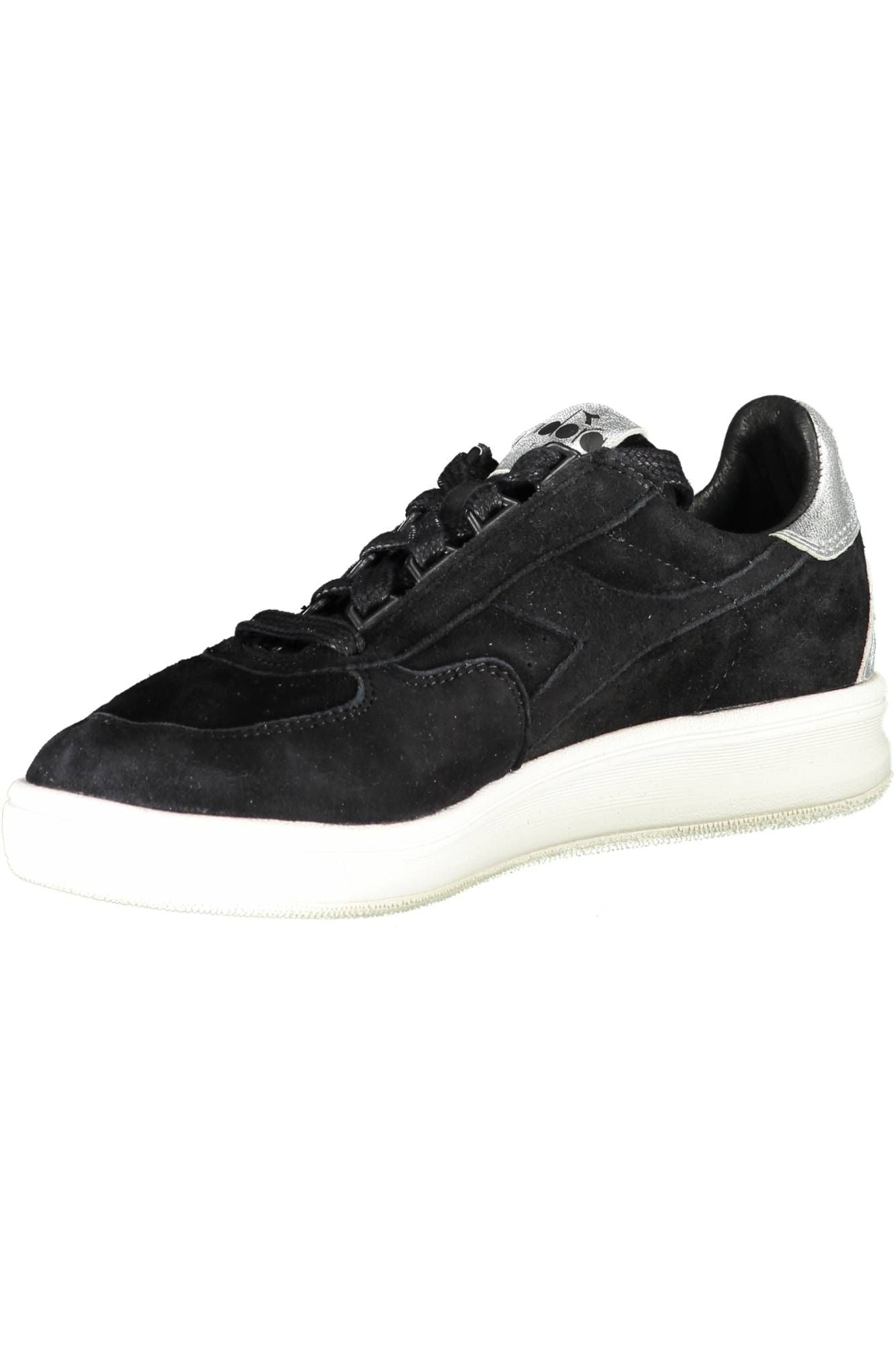 Black Fabric Women Sneaker