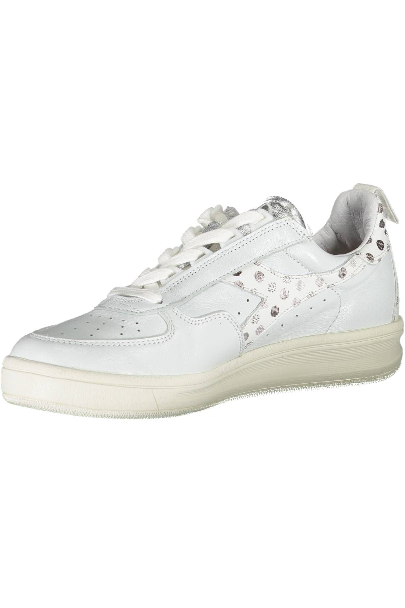 White Leather Women Sneaker