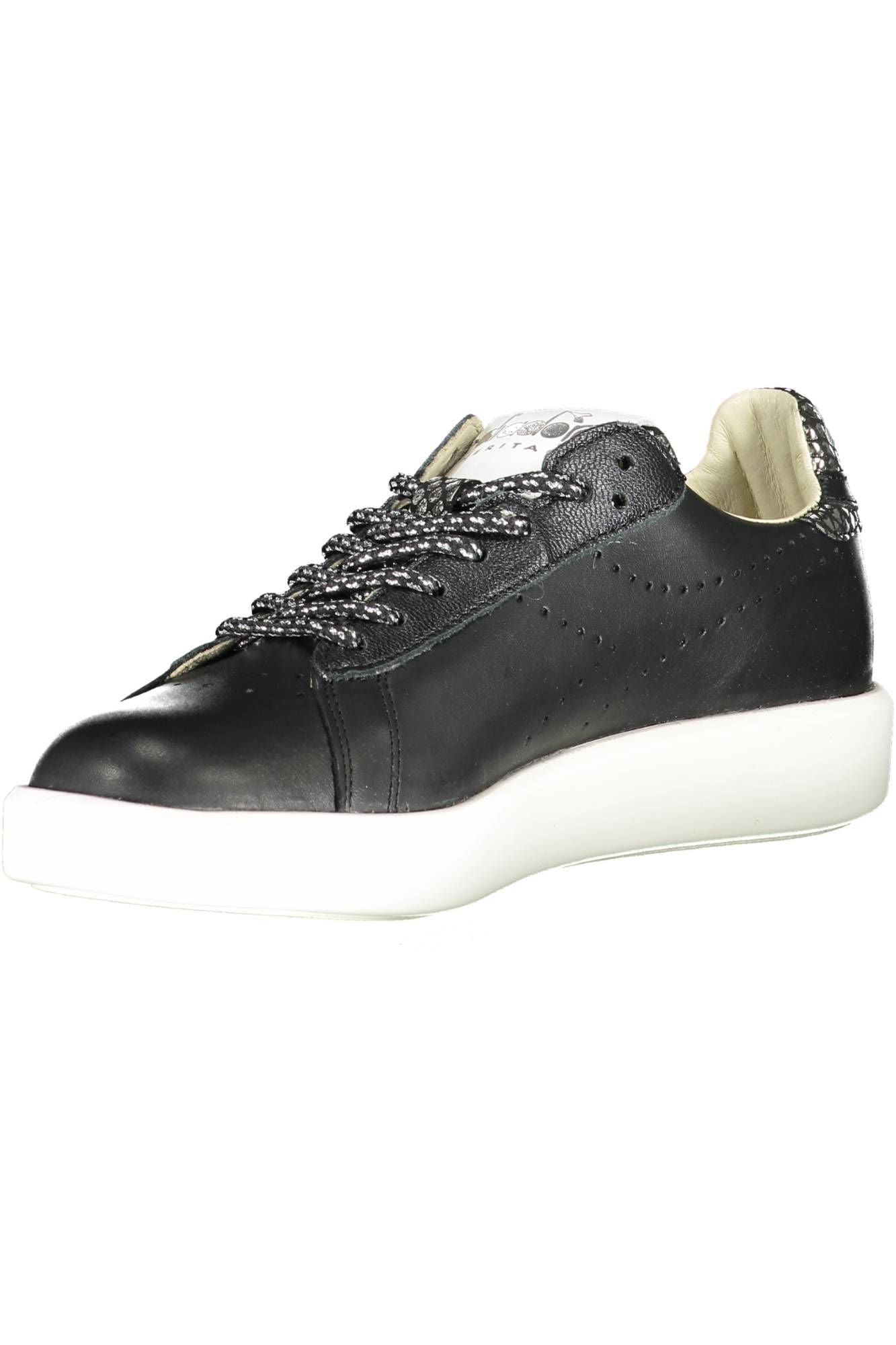 Black Fabric Women Sneaker