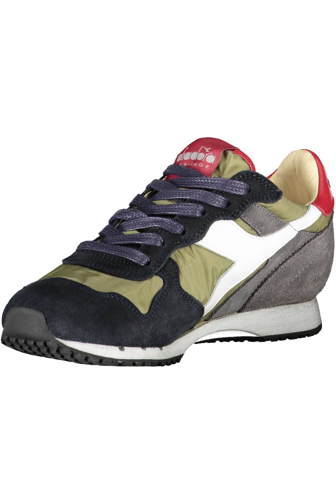 Green Fabric Women Sneaker