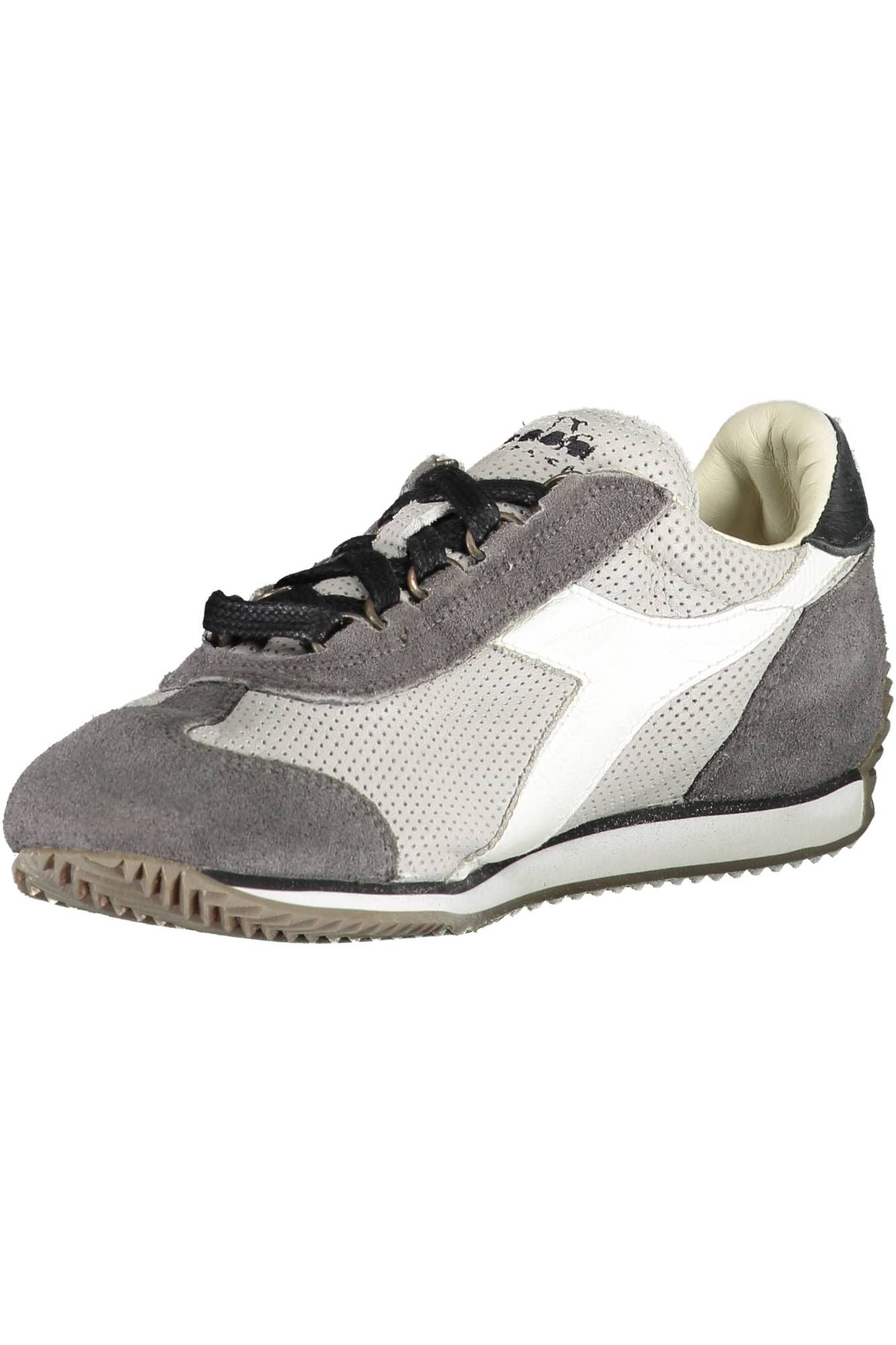 Gray Fabric Women Sneaker