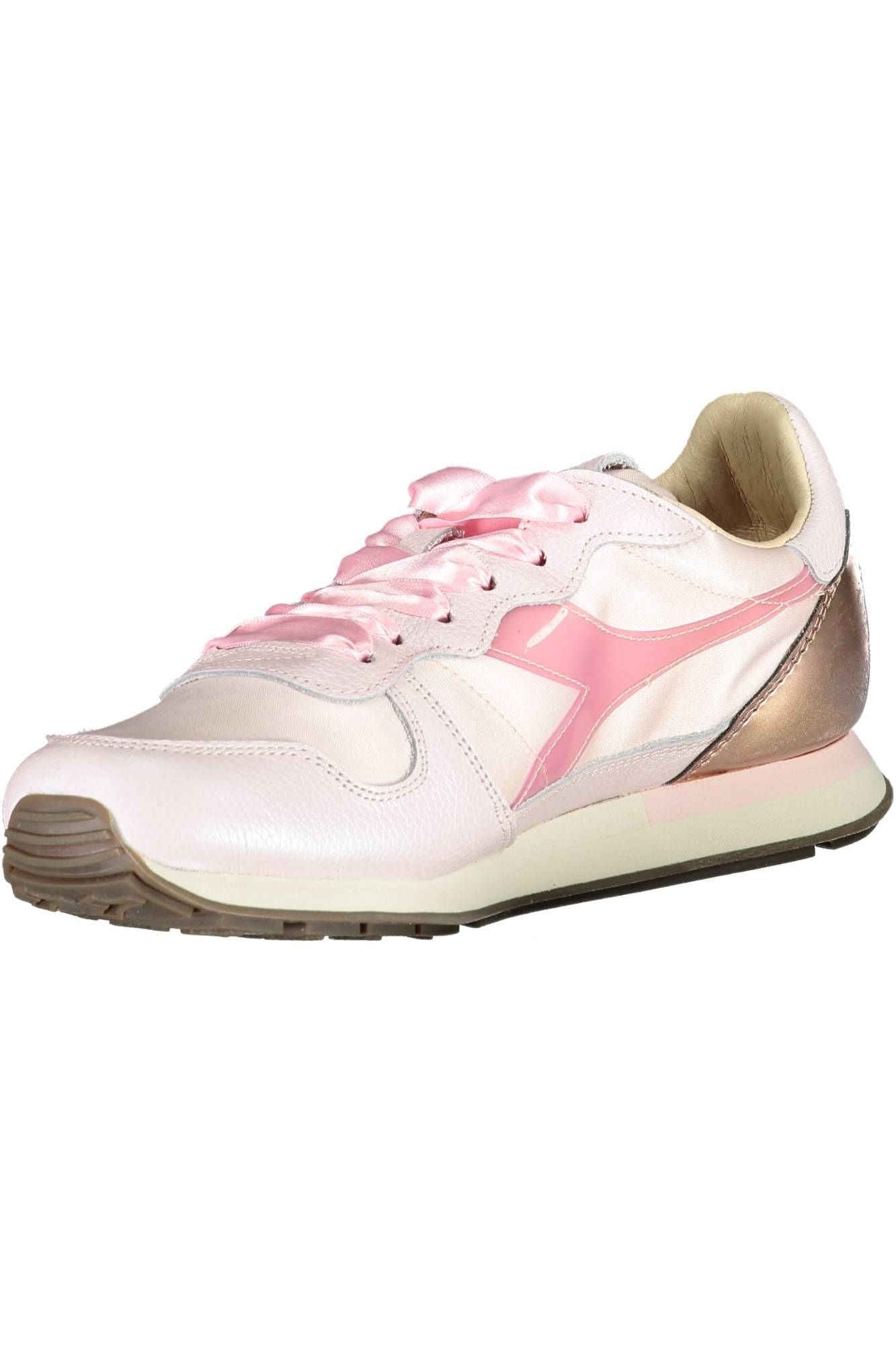 Pink Fabric Women Sneaker