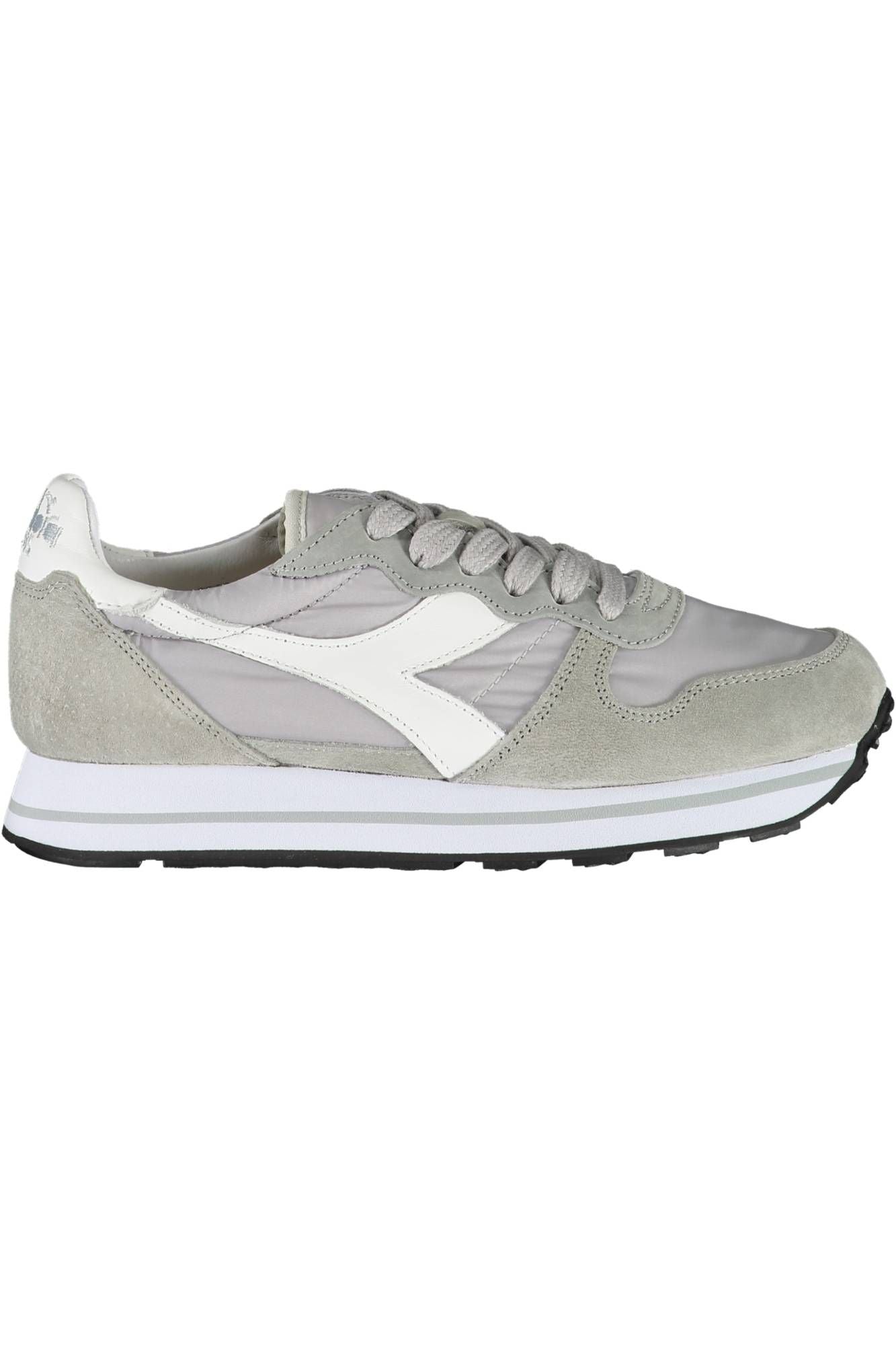 Gray Fabric Women Sneaker