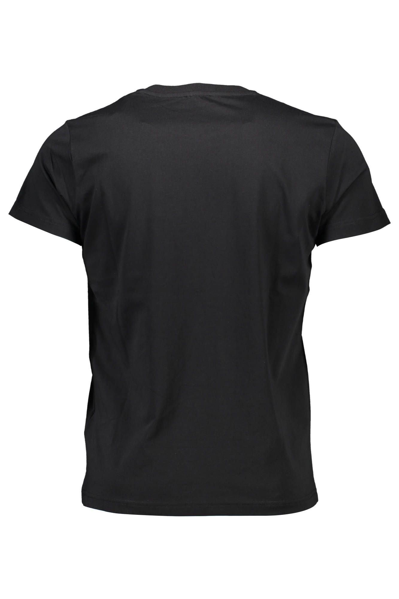 Black Cotton Men TShirt