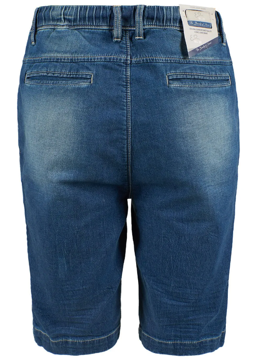 Blue Cotton Men Bermuda Short
