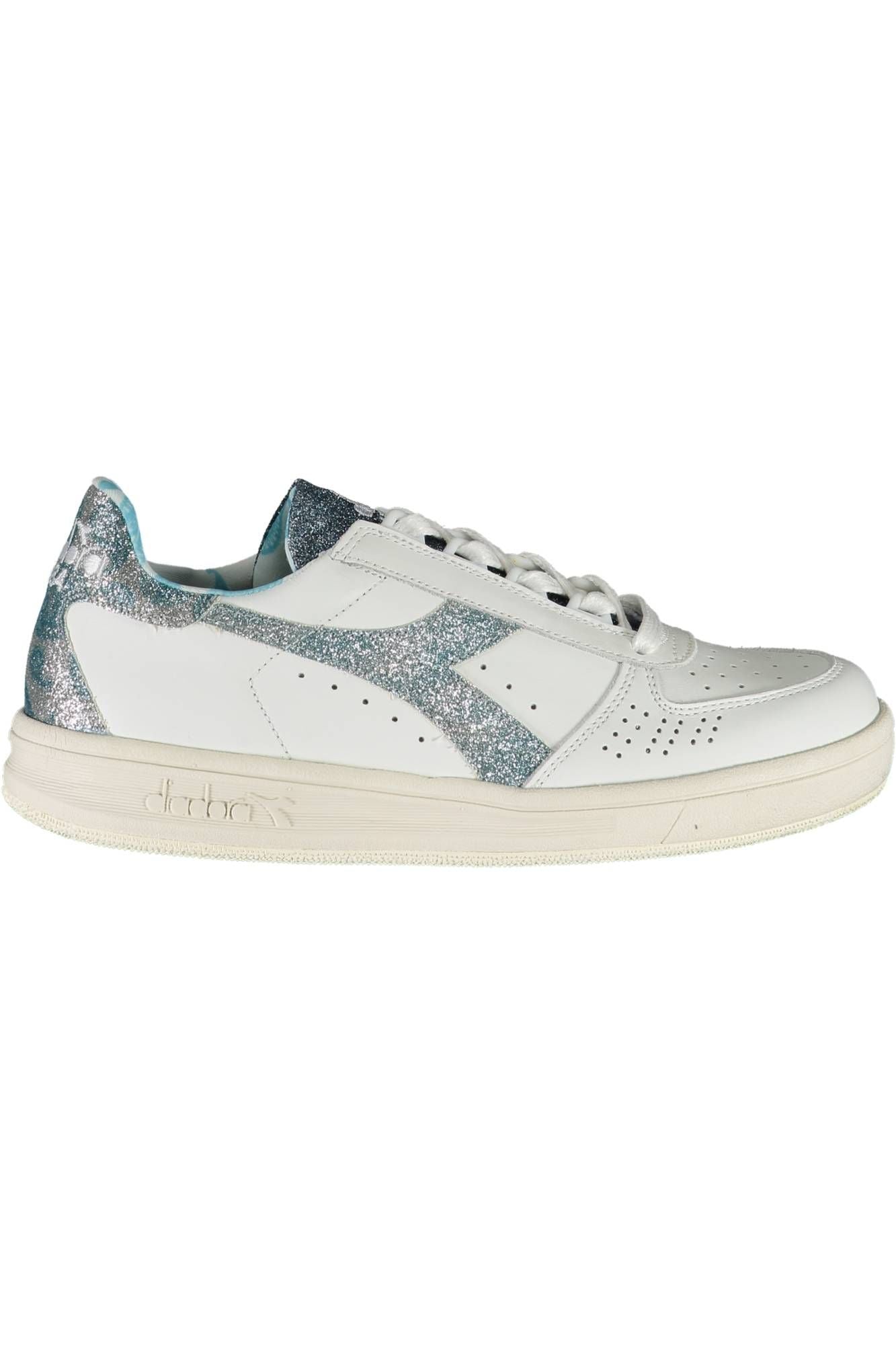 White Fabric Women Sneaker
