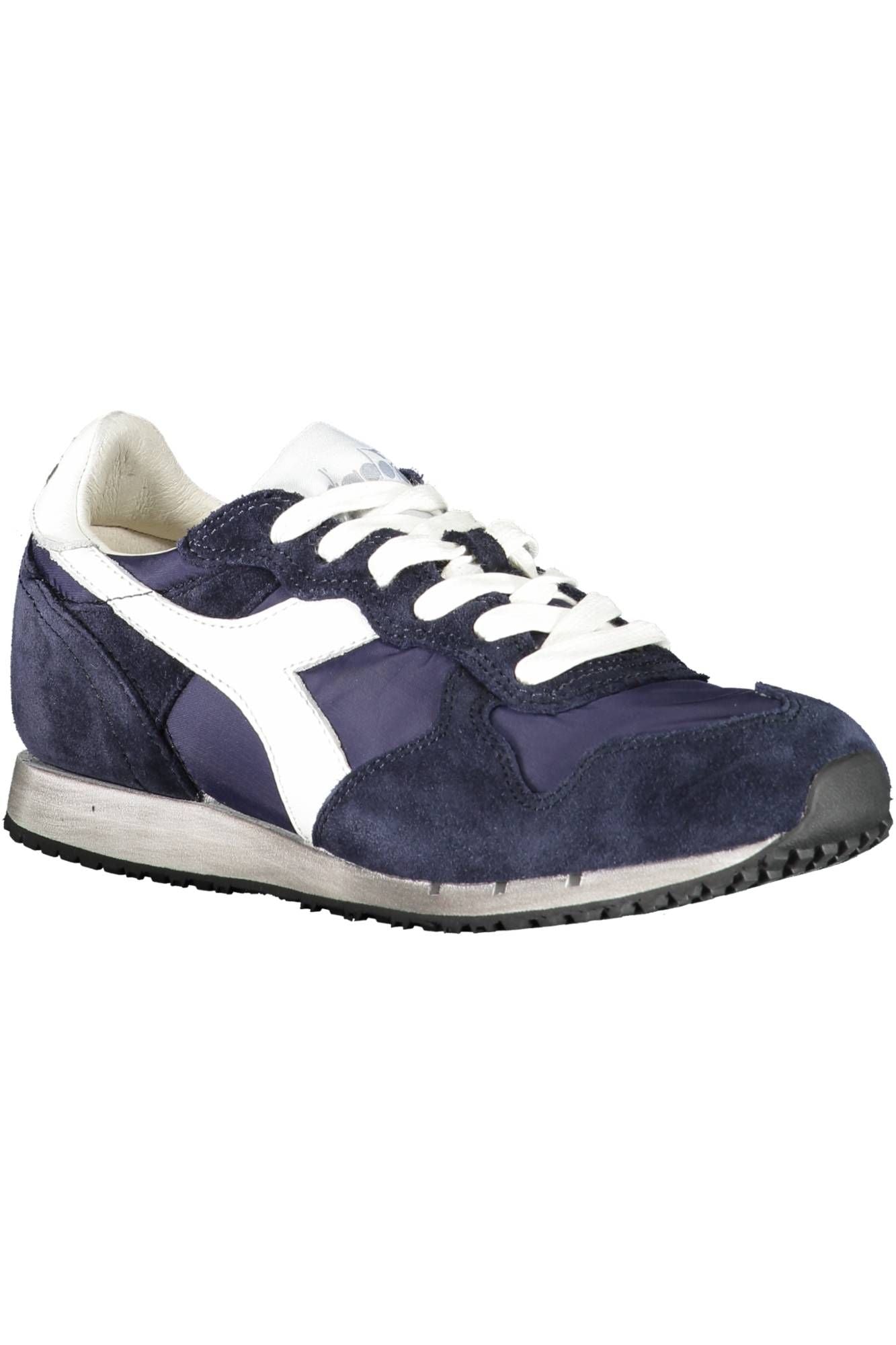 Blue Fabric Women Sneaker