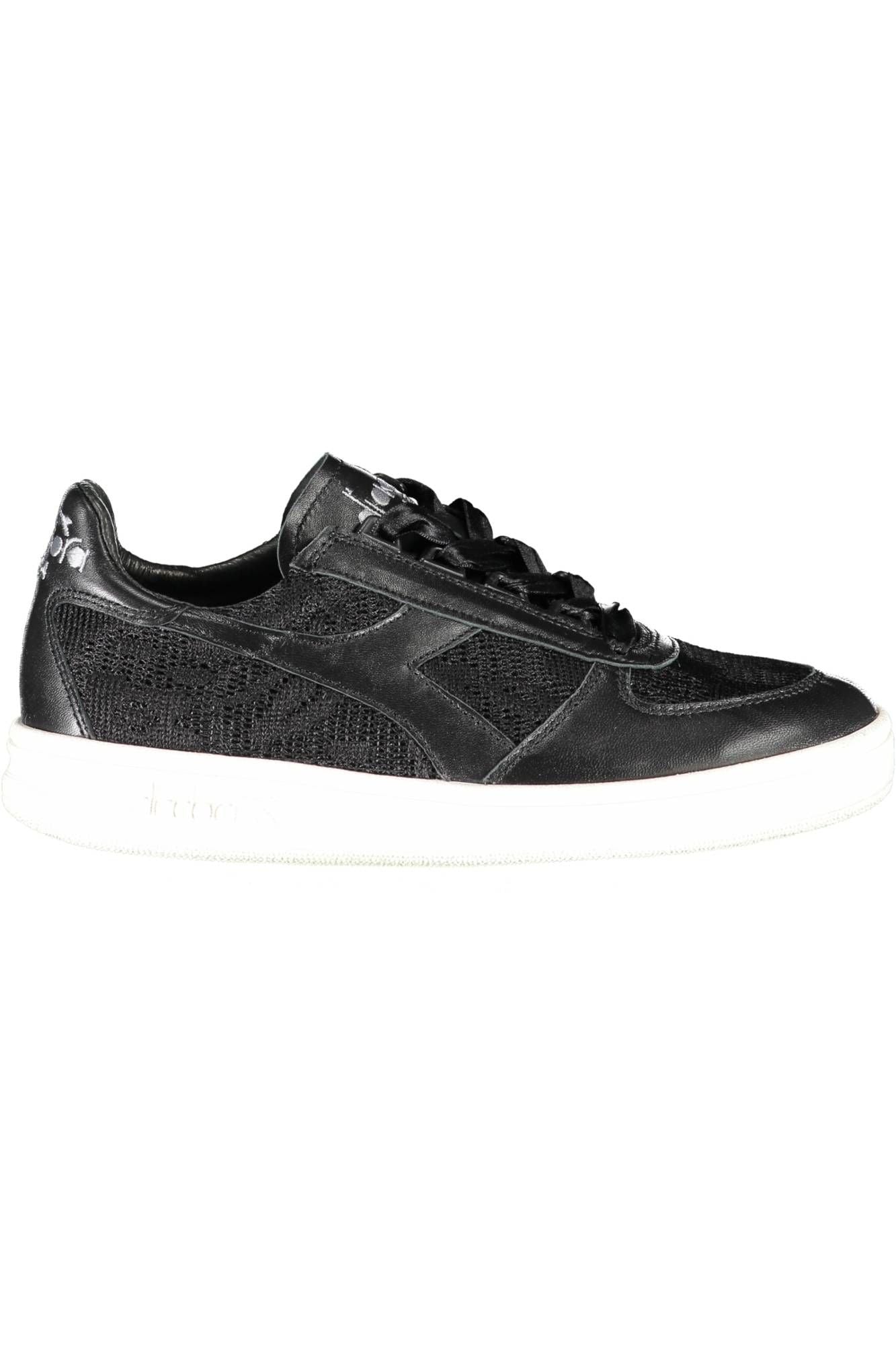 Black Fabric Women Sneaker
