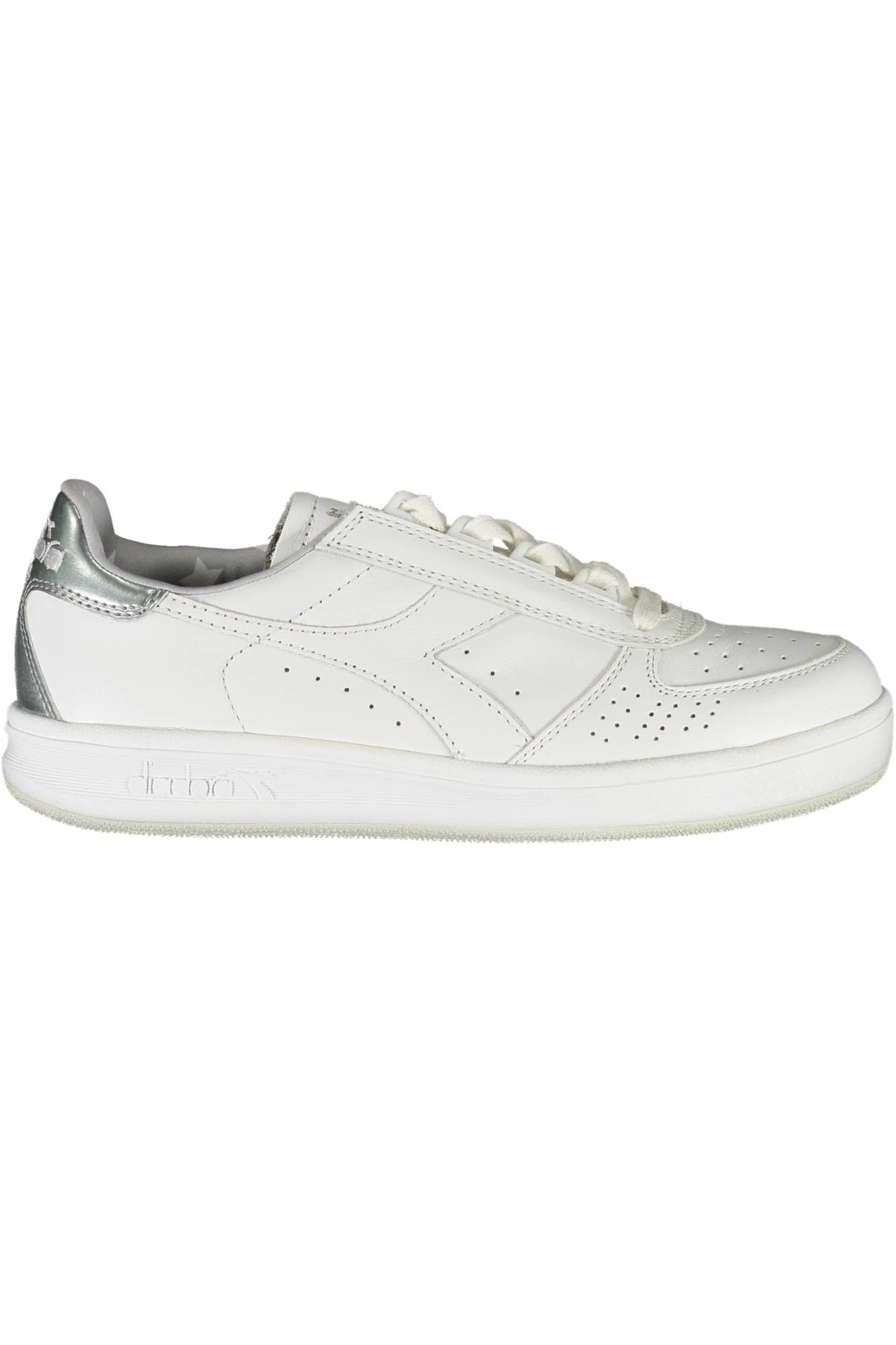White Fabric Women Sneaker