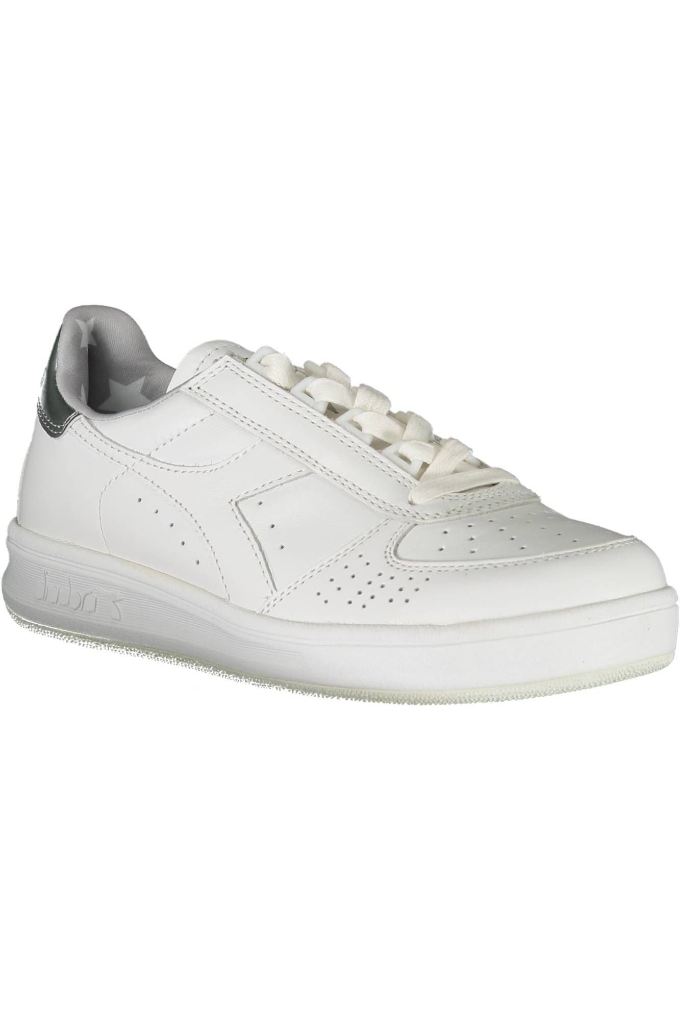 White Fabric Women Sneaker