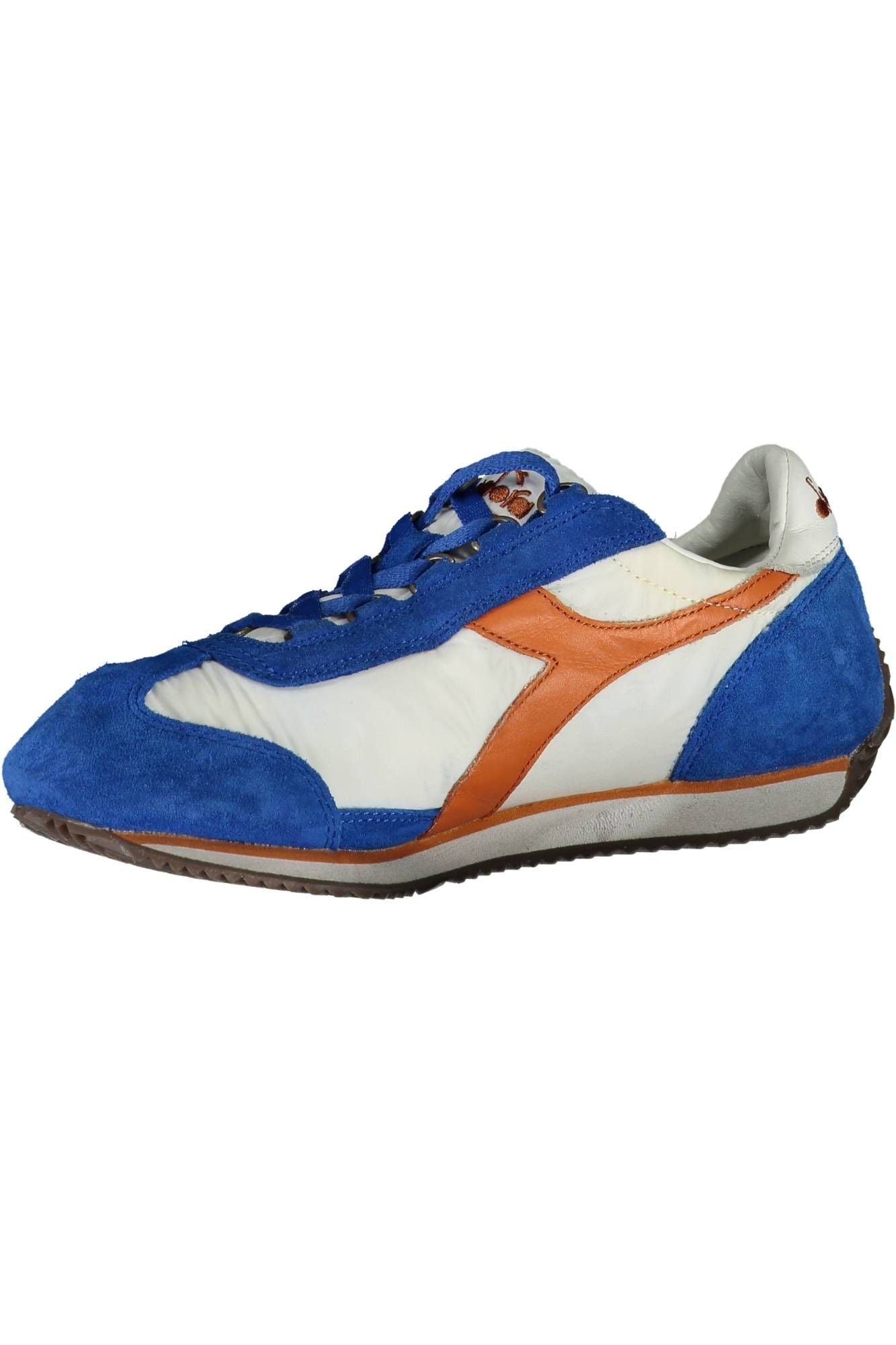 Blue Fabric Women Sneaker