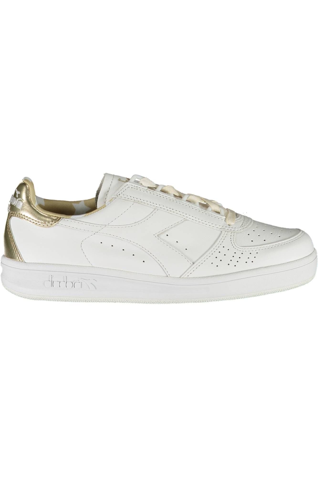 White Fabric Women Sneaker