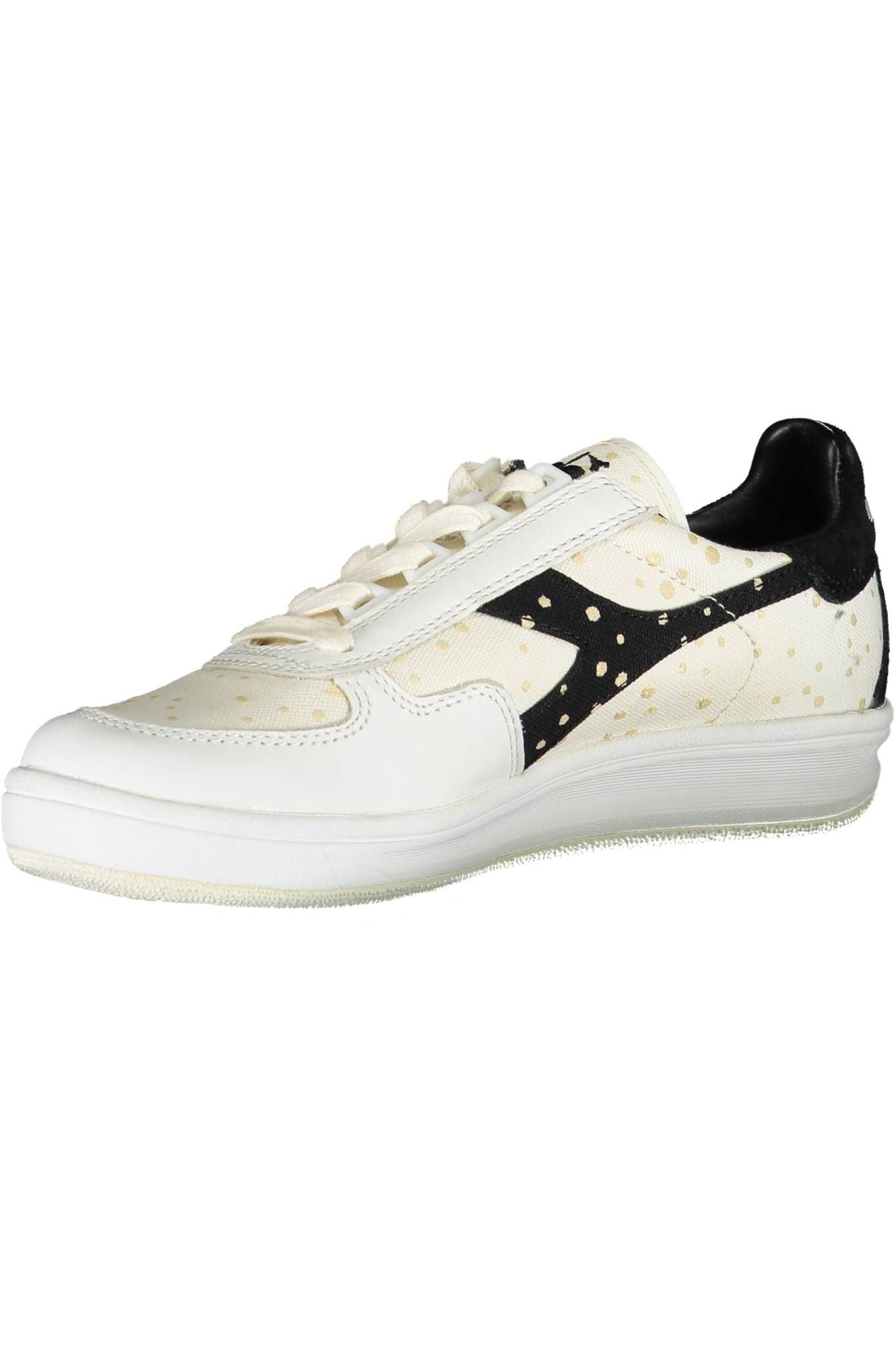 White Fabric Women Sneaker