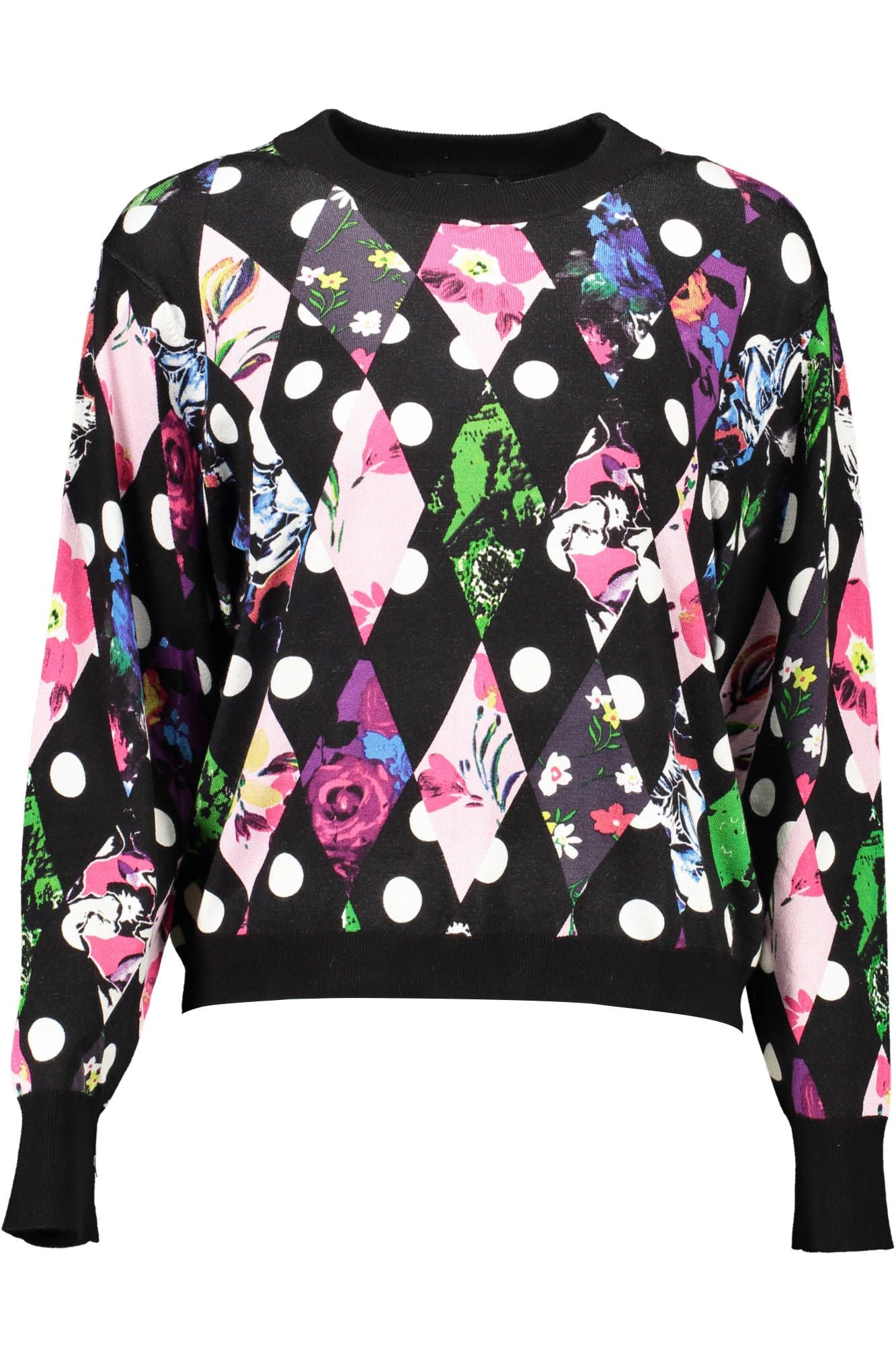 Black Viscose Women Shirt