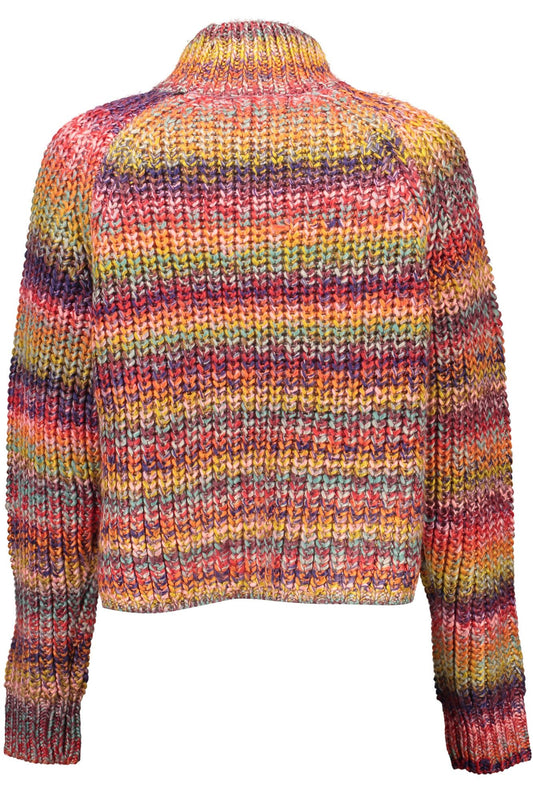 Red Acrylic Women Shirt