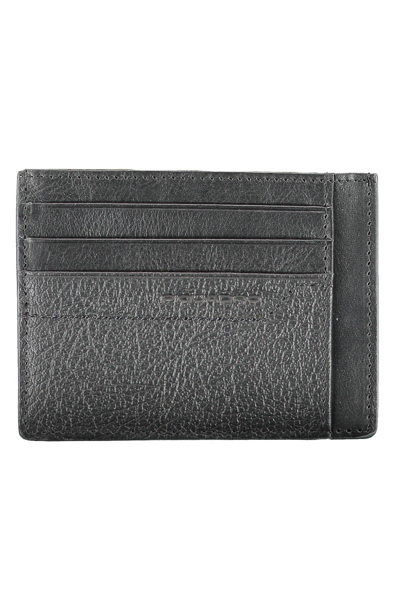 Black Leather Men Wallet