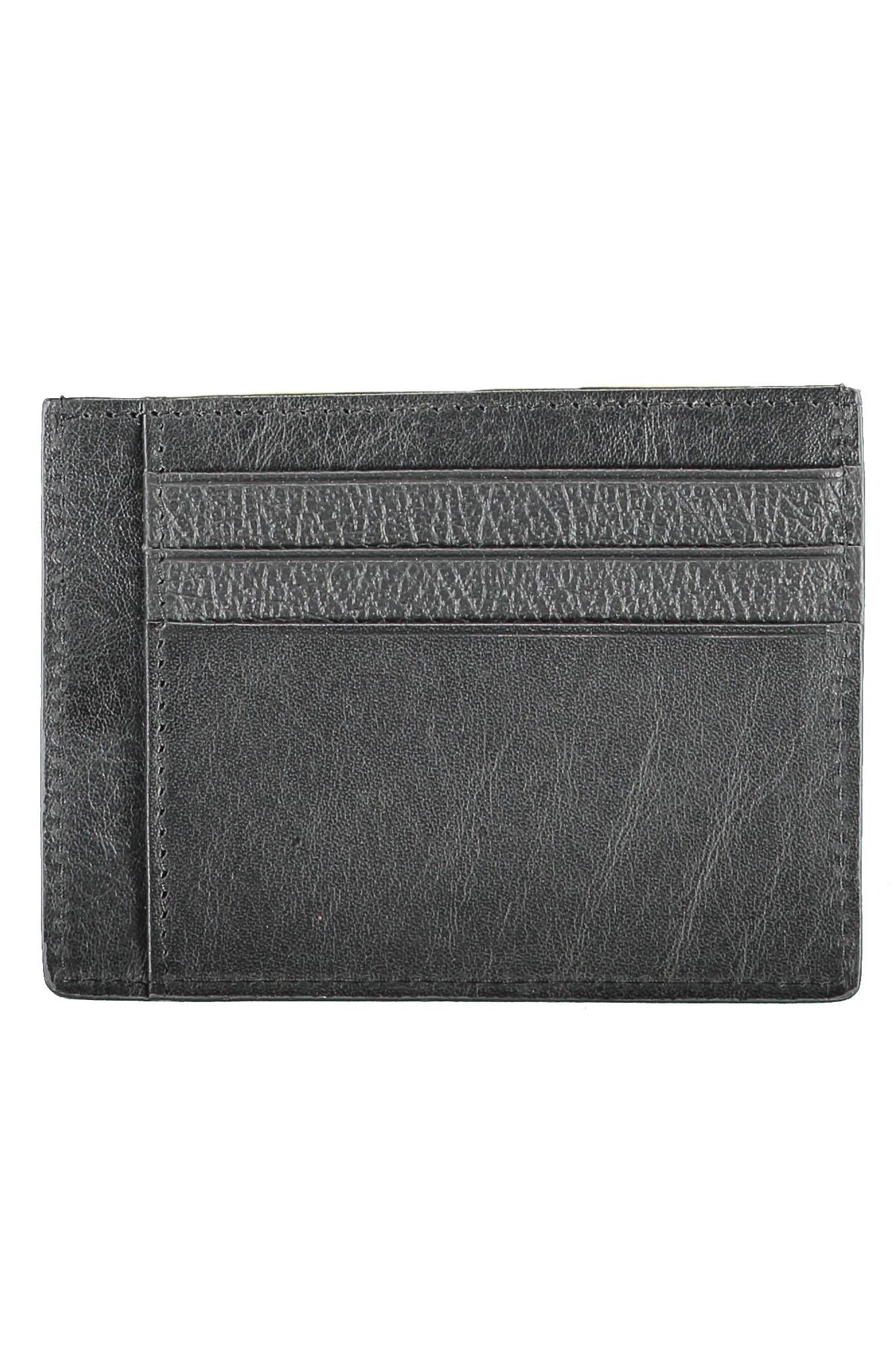 Black Leather Men Wallet