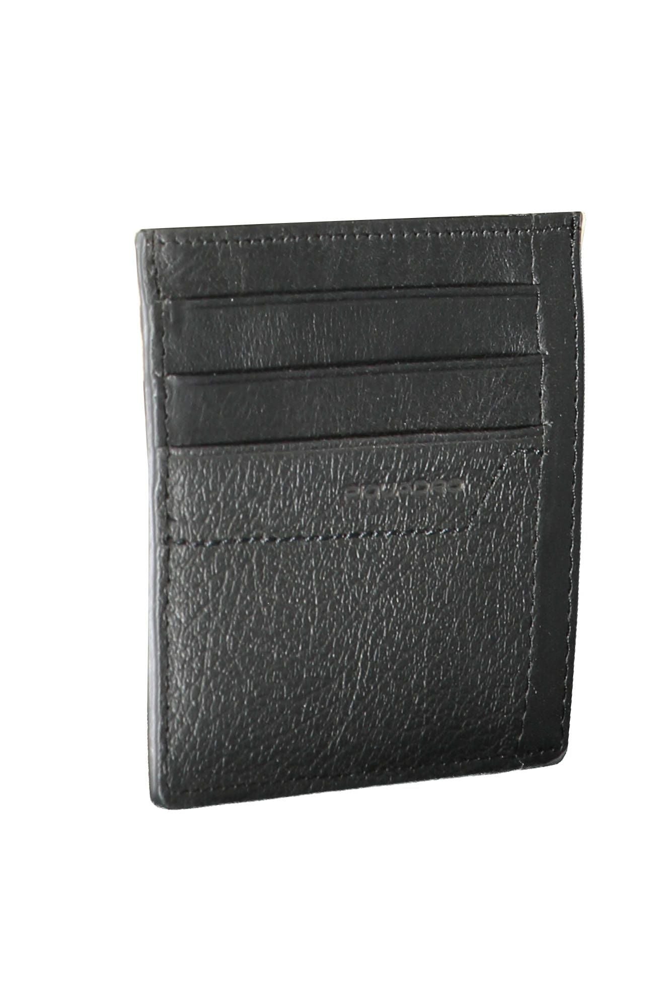 Black Leather Men Wallet