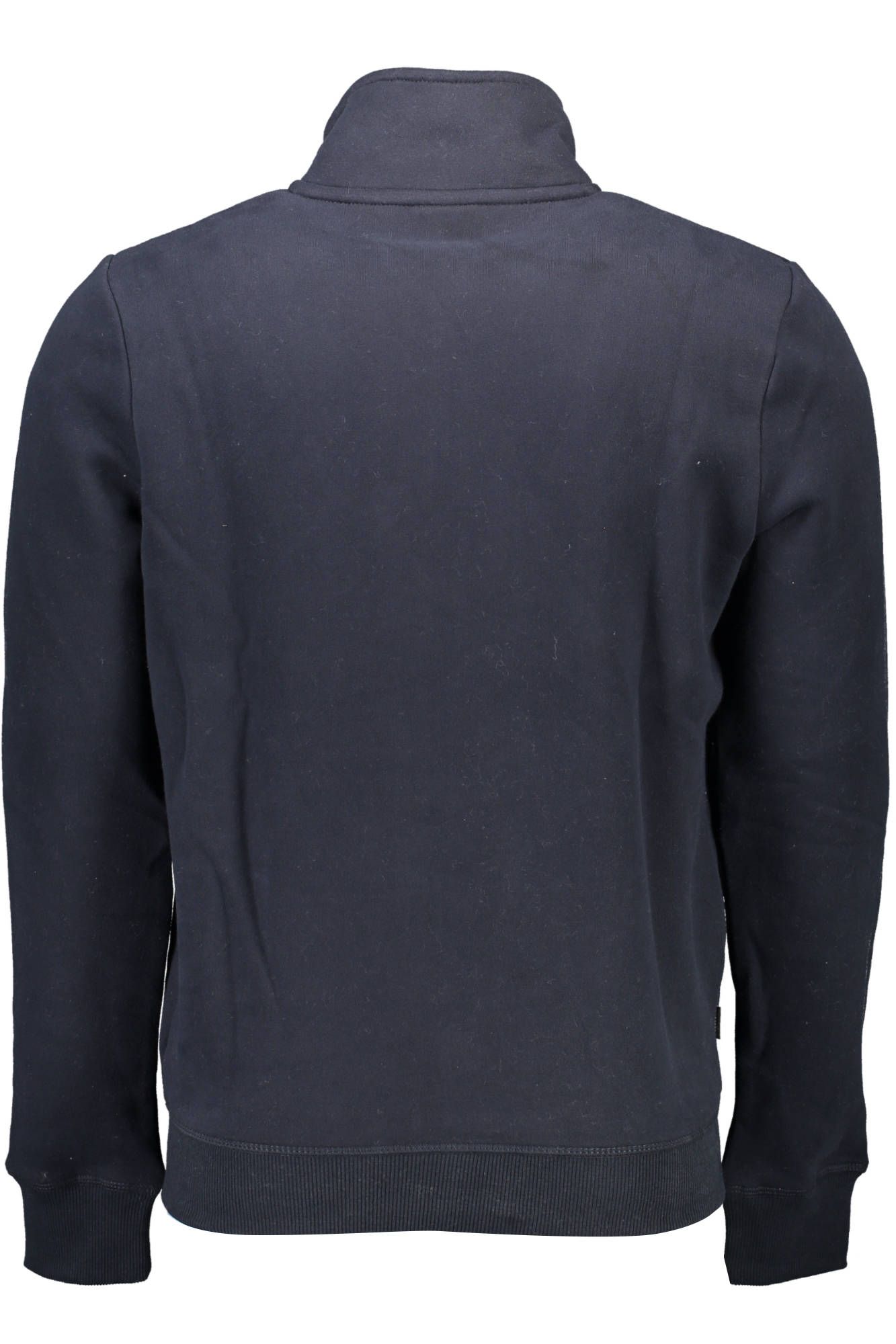 Blue Cotton Men Sweater
