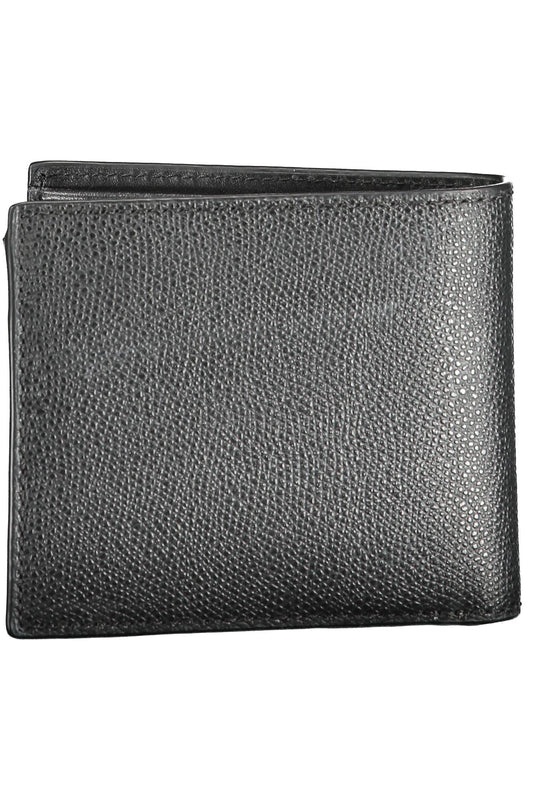 Black Leather Men Wallet