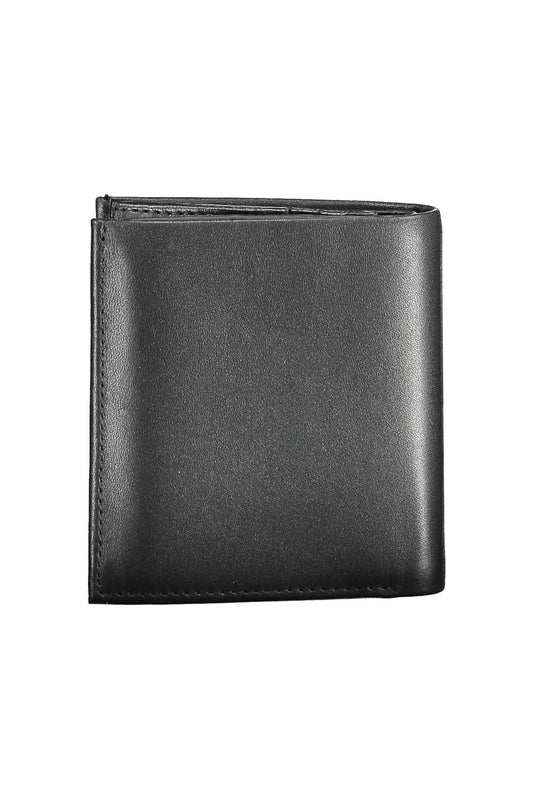 Black Leather Men Wallet