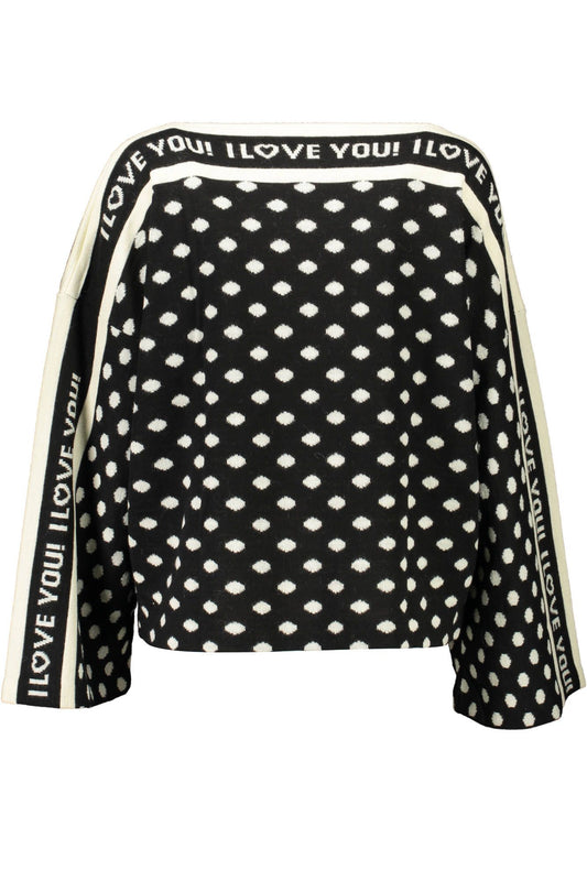 Black Wool Women Sweater