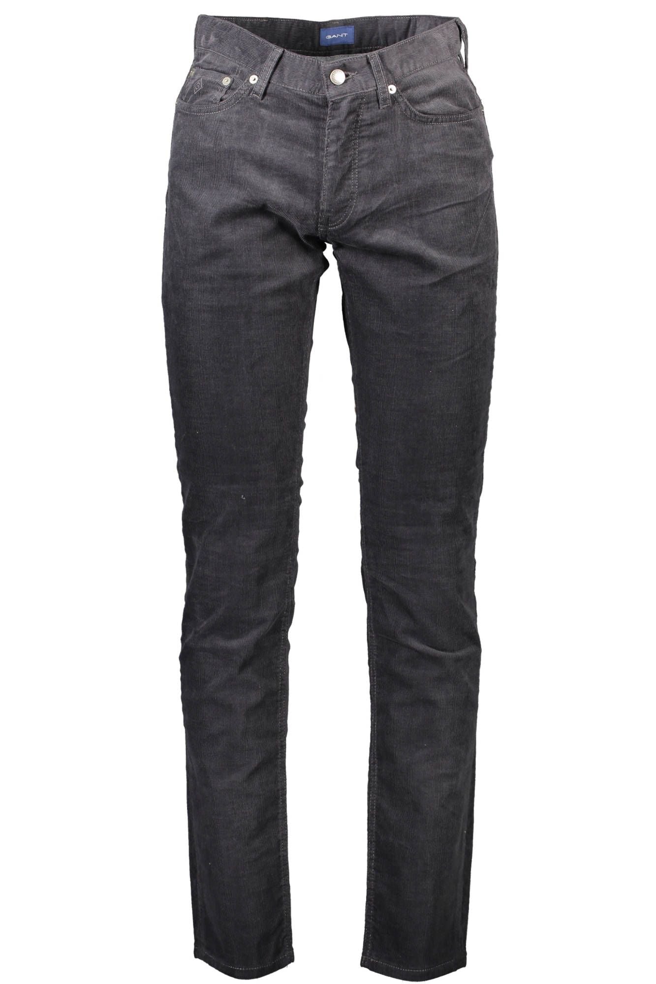 Gray Cotton Men Pants