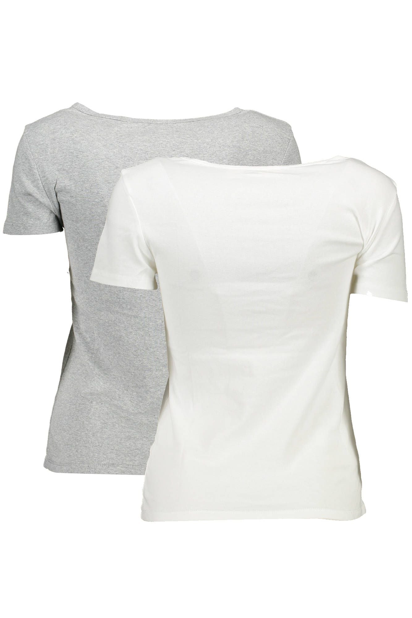 Gray Cotton Women T-Shirt