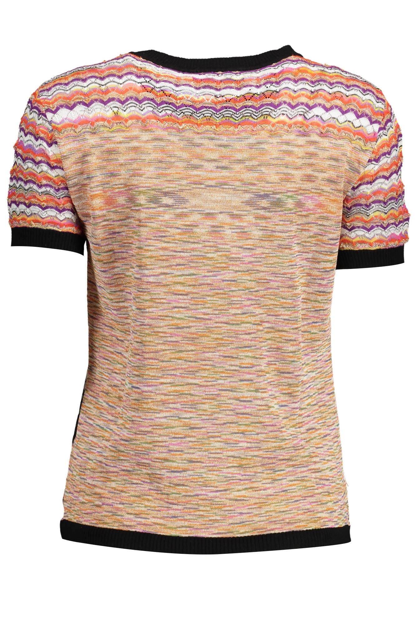 Beige Cotton Women T-Shirt