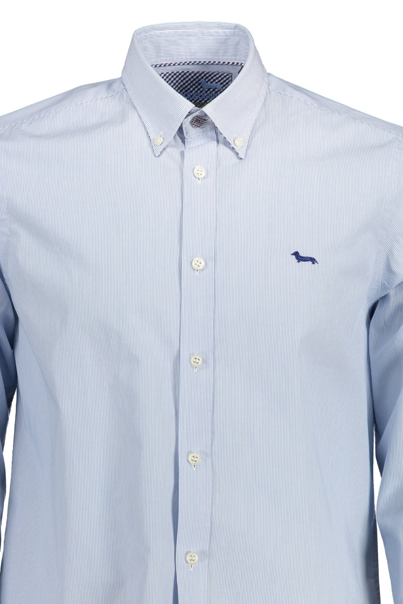 Light Blue Cotton Men Shirt