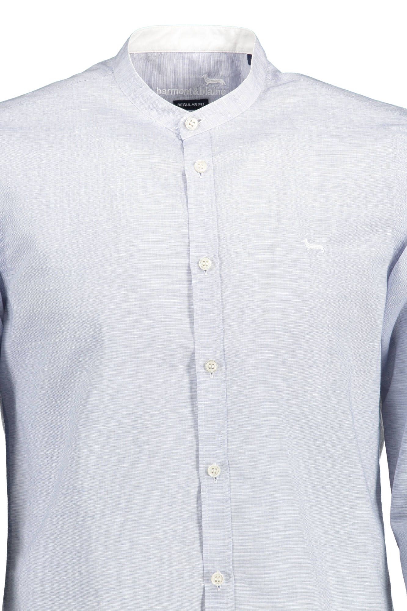 Light Blue Cotton Men Shirt