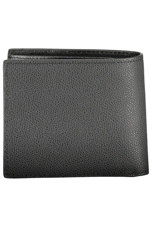 Black Leather Men Wallet