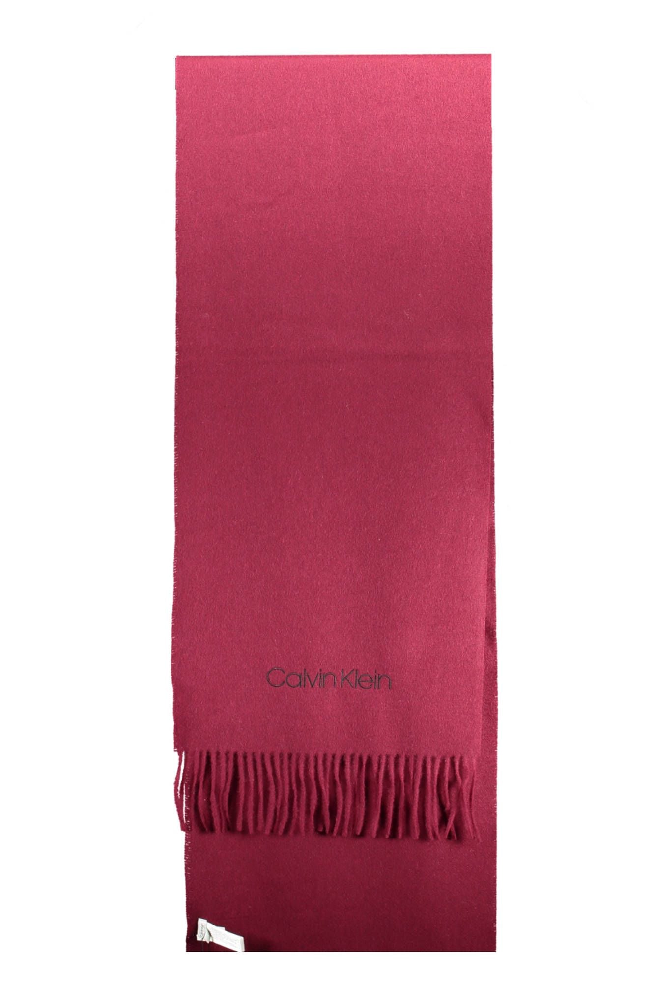 Red Wool Men Scarf