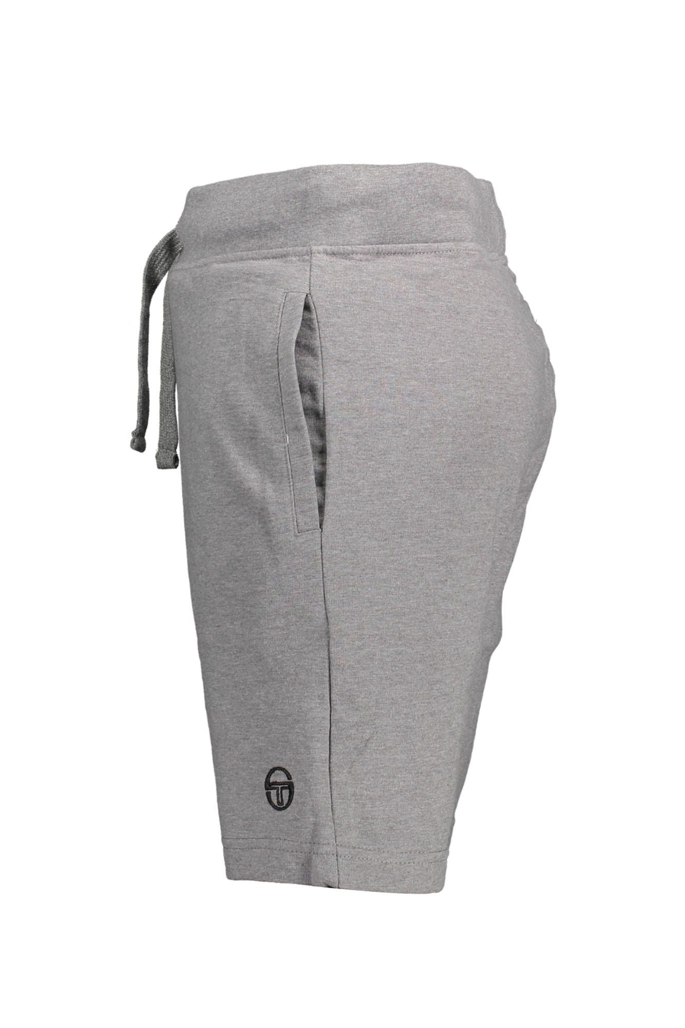 Gray Cotton Men Short