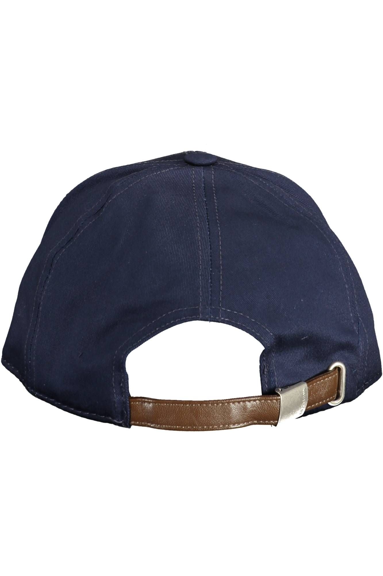 Blue Cotton Men Cap