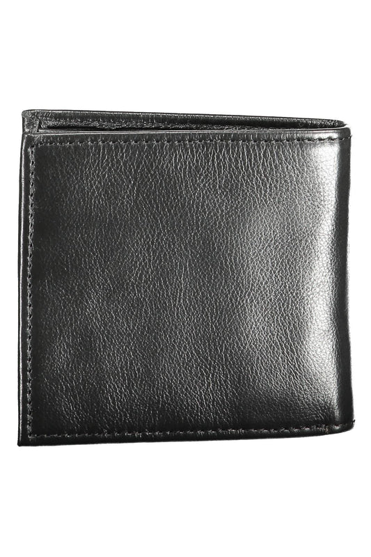 Black Leather Men Wallet