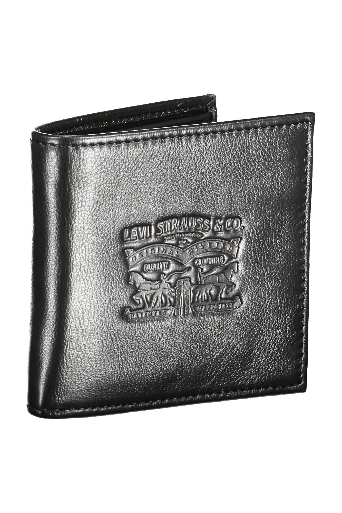Black Leather Men Wallet