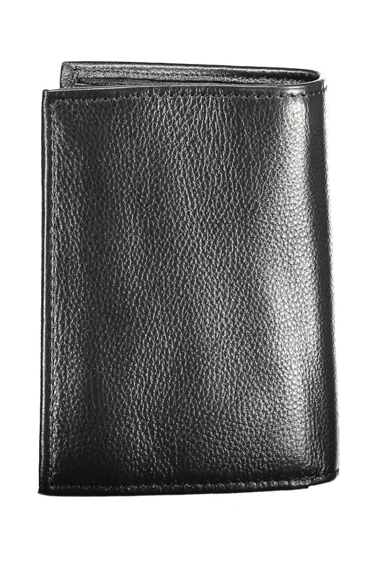 Black Leather Men Wallet