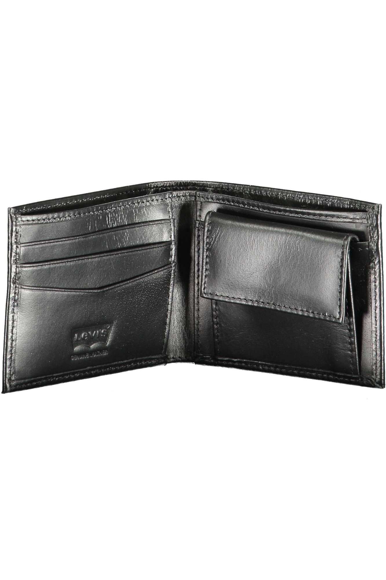 Black Leather Men Wallet