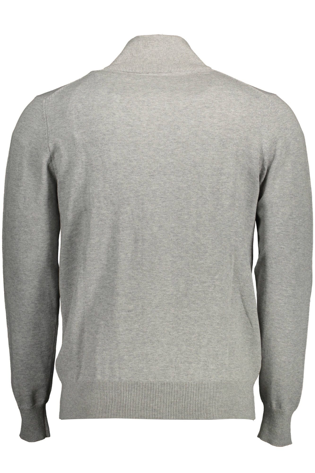 Gray Cotton Men Sweater