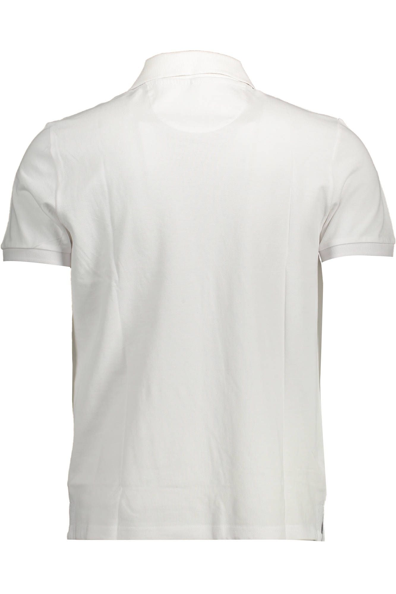 White Cotton Men Polo