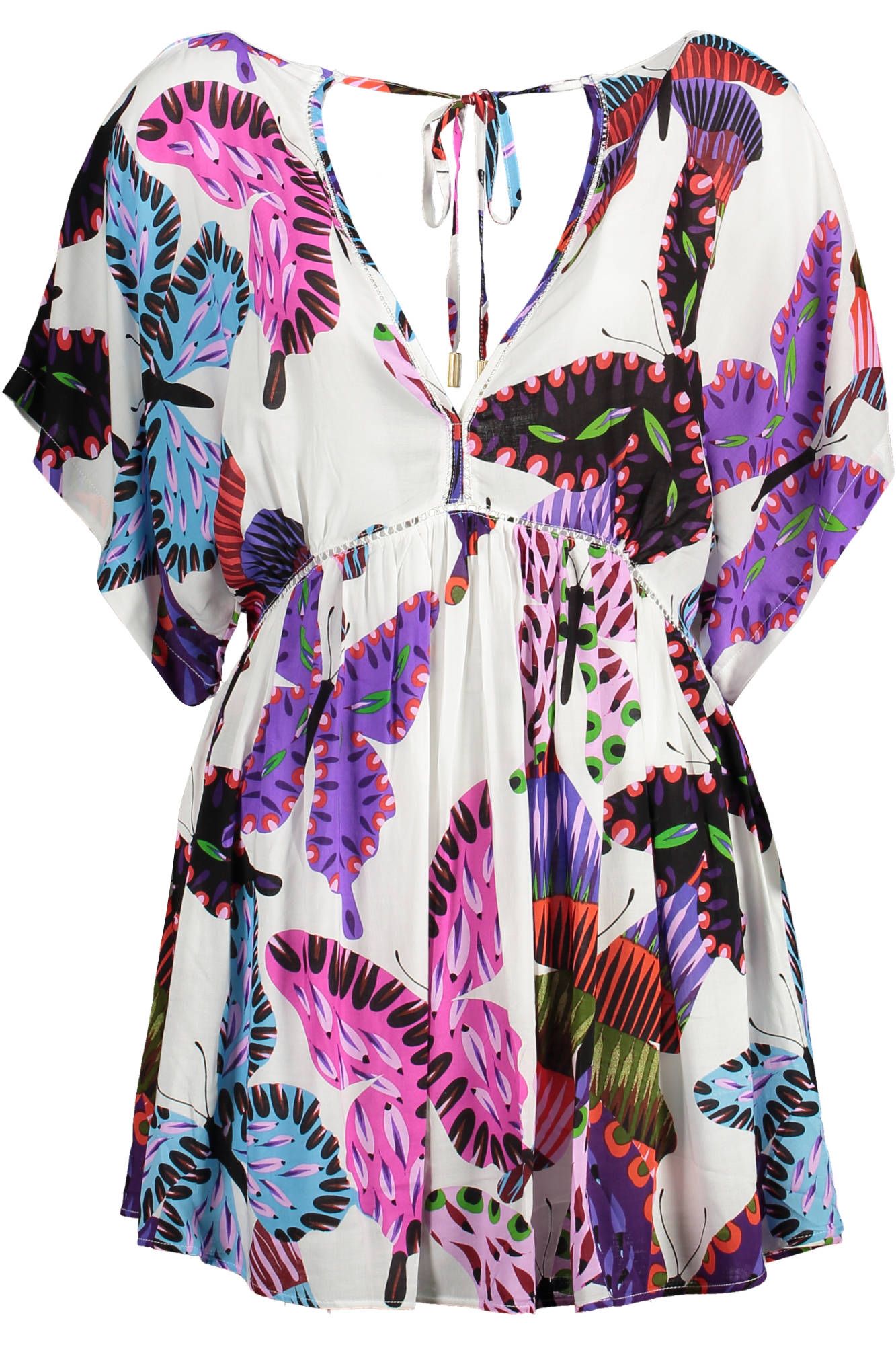 White Viscose Women Dress