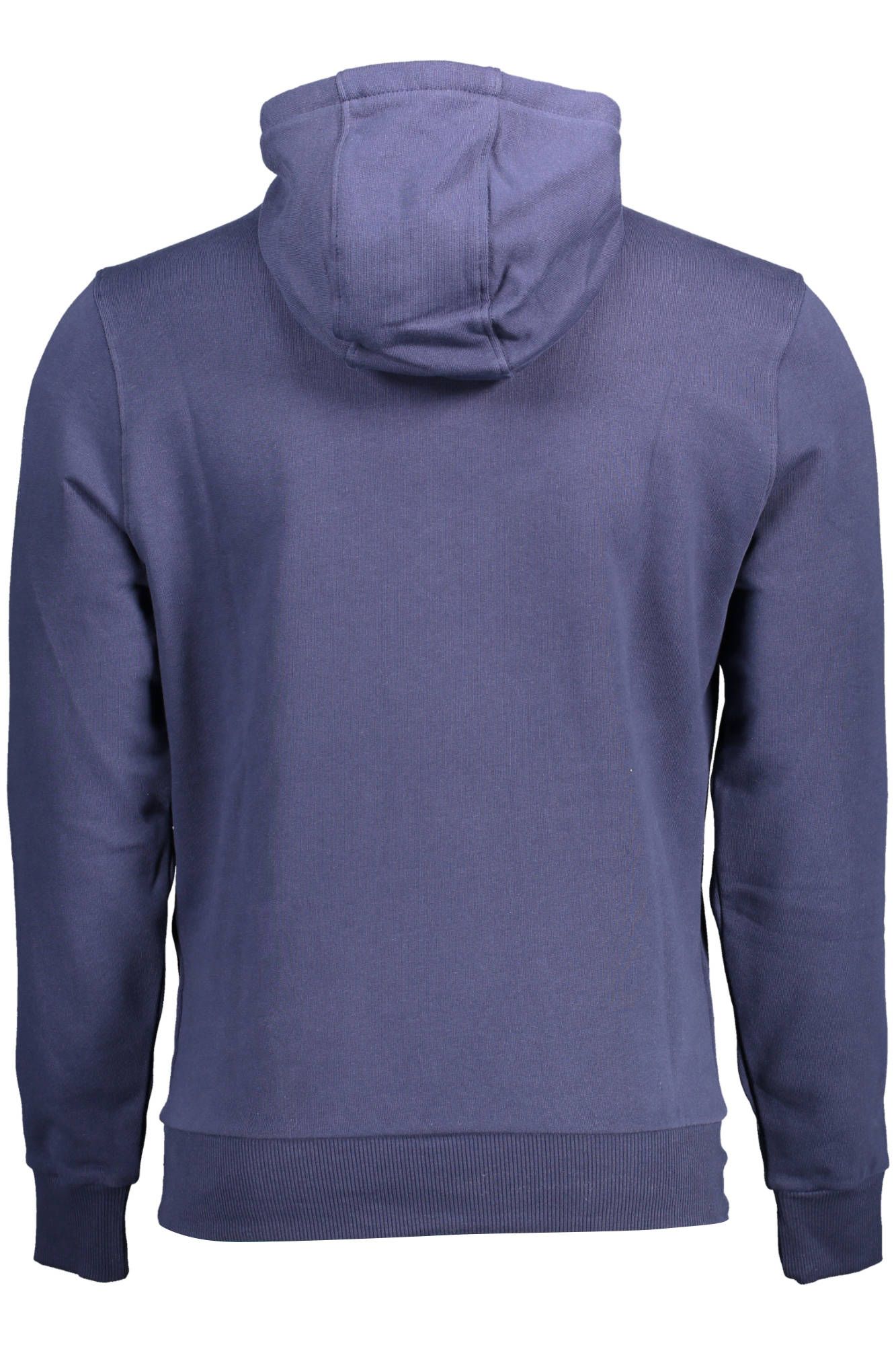 Blue Cotton Men Sweater