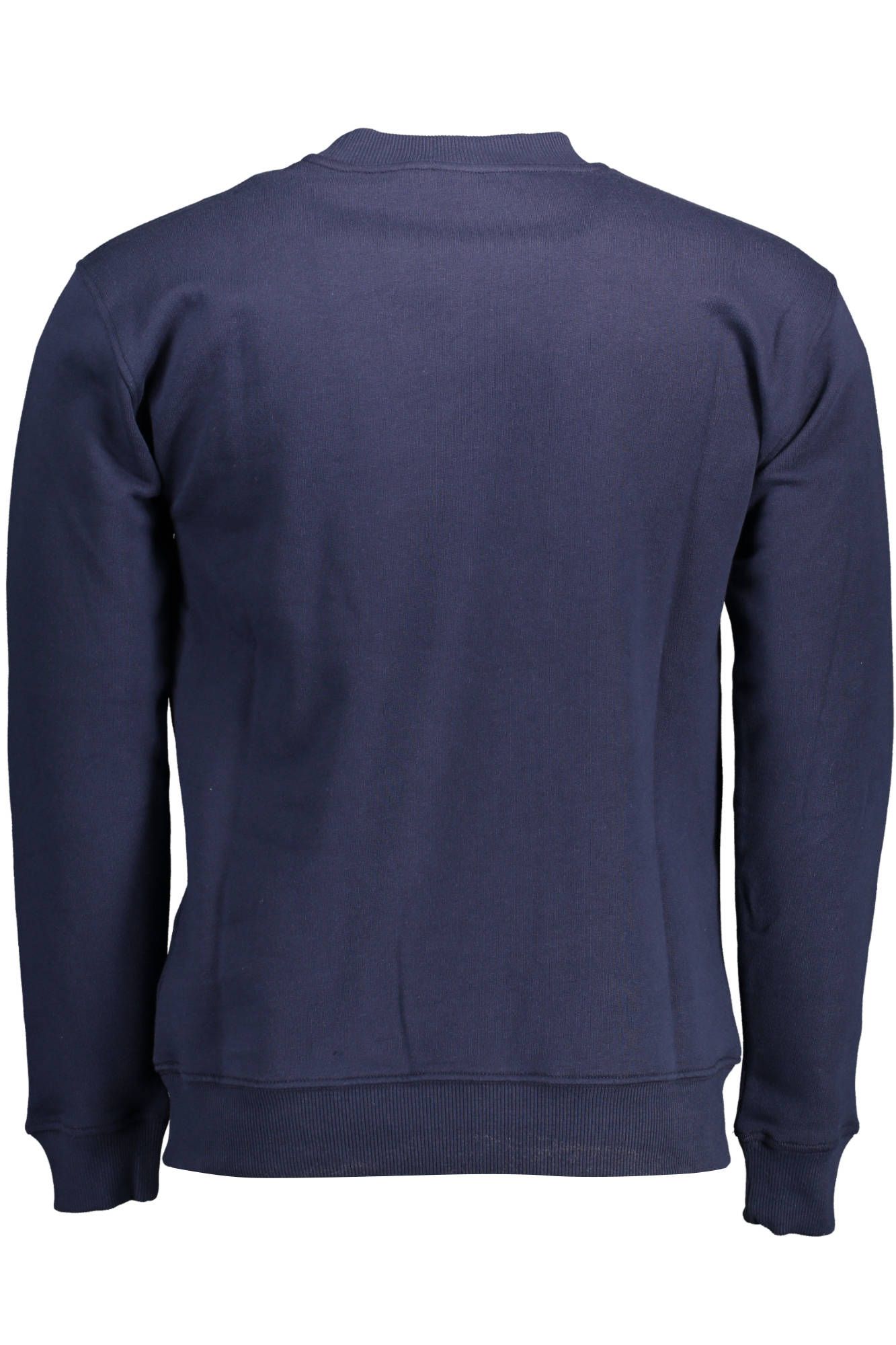 Blue Cotton Men Sweater