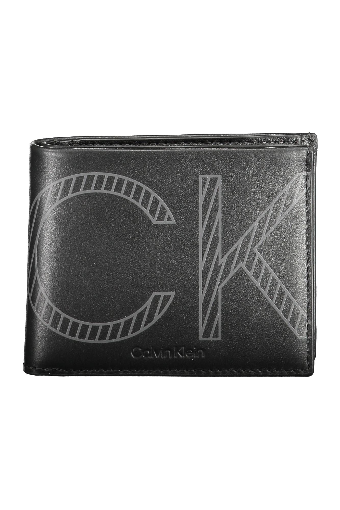 Black Leather Men Wallet