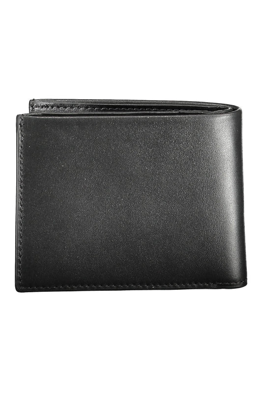 Black Leather Men Wallet