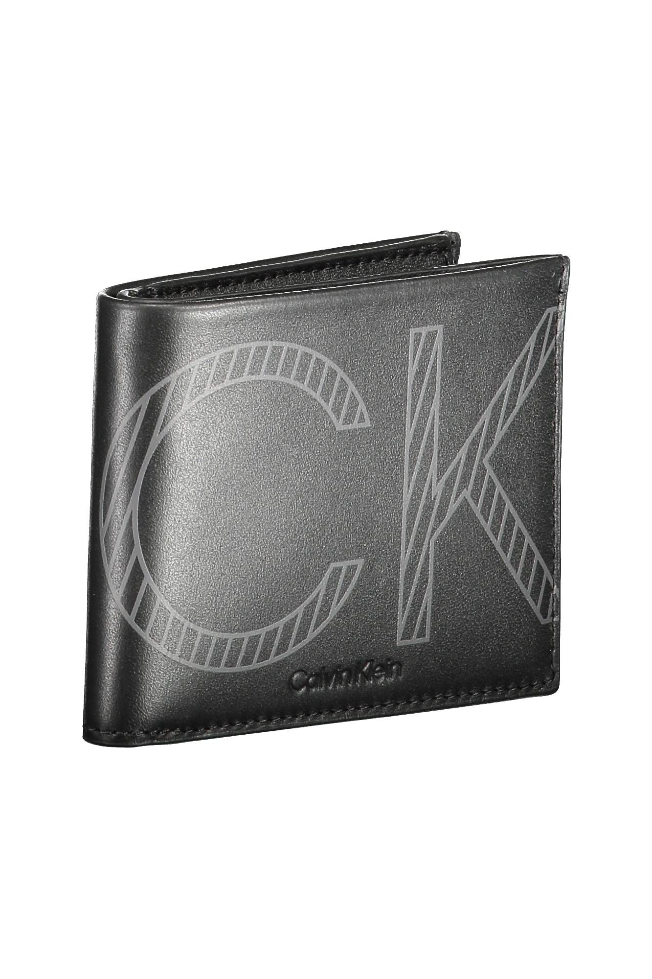 Black Leather Men Wallet